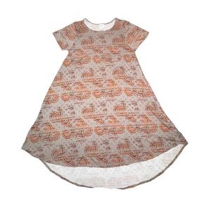 NWOT Women’s LulaRoe Carly High-low Dress With Swirls Size XS